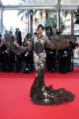 Festival de Cannes - Red Carpet - Closing Carpet Ikram Abdi bei der Abschlusszeremonie der 77. Internationalen Filmfestspiele Cannes am 25.05.2024. Copyright: xEventpressxKochanx