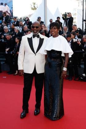 Festival de Cannes - Red Carpet - Closing Carpet Julius Tennon and Viola Davis bei der Abschlusszeremonie der 77. Internationalen Filmfestspiele Cannes am 25.05.2024. Copyright: xEventpressxKochanx