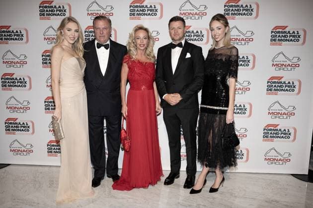 Gala Dinner for the F1 Grand Prix of Monaco Princess Maria Carolina of Bourbon Two Sicilies, Charles of Bourbon two Sicilies, Princess Camilla of Bourbon Two Sicilies and Princess Maria Chiara of Bourbon Two Sicilies attend the Gala Dinner For The F1 Grand Prix Of Monaco on May 26, 2024 in Monaco, Monaco. Photo by David NIVIERE ABACAPRESS.COM MONTE-CARLO Monaco  Copyright: xNivierexDavid ABACAPRESS.COMx
