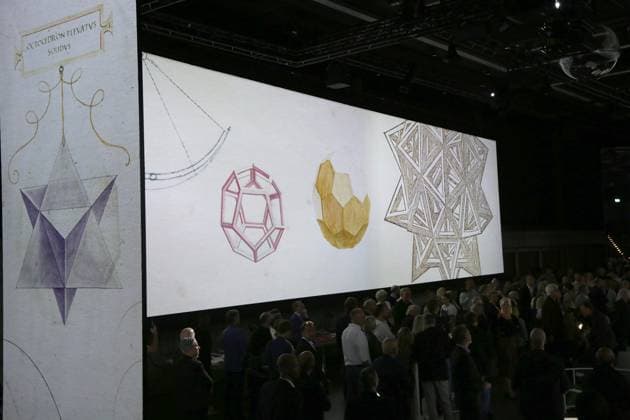 27.05.2024 Dortmund, Eröffnung Sonderausstellung In Motion Art & Football. Die immersive Schau ist ab dem 28. Mai in der Arena des DFB Fußballmuseums für das Publikum zu sehen. Sie läuft bis Januar 2025.