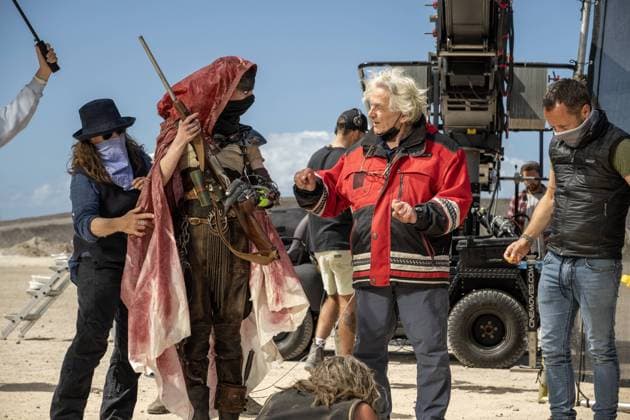Anya Taylor-Joy, Archivbilder Furiosa: A Mad Max Saga (2024) Furiosa (2024) Furiosa: A Mad Max Saga (2024) Anya Taylor-Joy director George Miller on the set of EDITORIAL USE ONLY Copyright: xJasinxBolandx