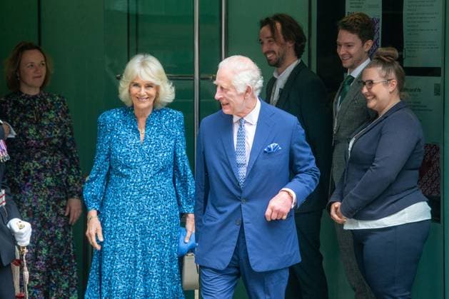 Entertainment Themen der Woche KW22 Entertainment Bilder des Tages May 29, 2024, London, England, United Kingdom: King CHARLES III and Queen CAMILLA are seen leaving Royal Academy of Dramatic Art in London after a visit. London United Kingdom - ZUMAs262 20240529_zip_s262_031 Copyright: xTayfunxSalcix