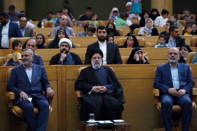 Commemoration ceremony of Welfare Week 16 7 2023 - TEHRAN: President Ebrahim Raisi attends in the commemoration ceremony for Welfare Week was held in Iran International Conference Center.Photo: Sakineh Salimi Borna News IRAN IMAGES IR Copyright: xSakinehxSalimix xBornaxNewsx Iran Image IranImages-33781-borna-news-3379349092-source