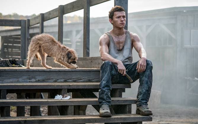 Chaos Walking (2021) - filmstill Tom Holland Chaos Walking (2021) EDITORIAL USE ONLY Copyright: xCAP SFSx