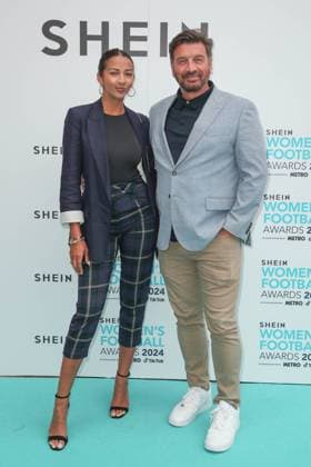 SHEIN Women?s Football Awards at London Marriott Grosvenor Square Featuring: Katie Dadzie, Nick Knowles Where: London, United Kingdom When: 30 May 2024 Credit: John Rainford Cover Images EDITORIAL USE ONLY. NOT FOR USE BY NEWSPAPERS BASED IN THE UK. Copyright: xx coverimg53803910
