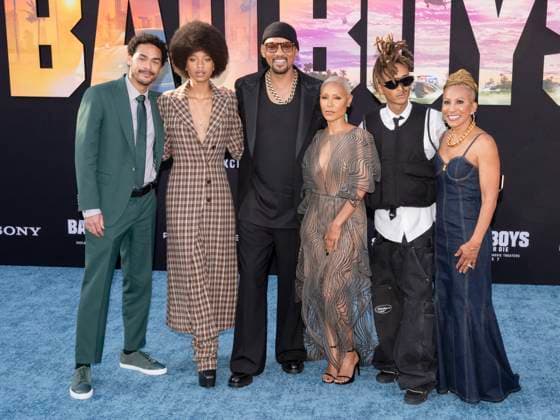 May 30, 2024, Hollywood, California, USA: (L-R) Trey Smith, Willow Smith, Will Smith, Jada Pinkett Smith, Jaden Smith and Adrienne Banfield-Norris attend the Los Angeles Premiere Of Columbia Pictures Bad Boys: Ride Or Die Hollywood USA - ZUMAb173 20240530_aap_b173_113 Copyright: xBillyxBennightx