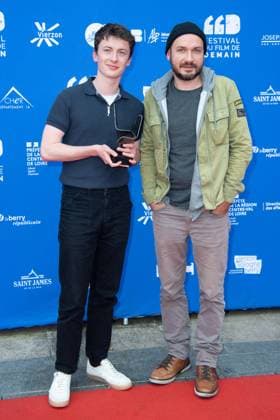 Vierzon Winners Photocall Paul Lenoir posing with his Award for the Best Short Movie with the movie Qui Ne Dit Mot attending the Winners Photocall as part of the Festival du Film de Demain in Vierzon, France on June 02, 2024. Photo by Aurore Marechal ABACAPRESS.COM Vierzon France  Copyright: xMarechalxAurore ABACAx