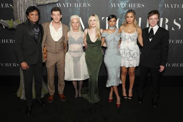Entertainment Themen der Woche KW22 Entertainment Bilder des Tages World premiere of ?The Watchers? at AMC Lincoln Square 13. Featuring: M. Night Shyamalan (Producer) Alistair Brammer, Olwen FouÃ rÃ , Dakota Fanning, Ishana Night Shyamalan (Director), Georgina Campbell and Oliver Finnegan Where: New York, New York, United States When: 02 Jun 2024 Credit: Marion Curtis Starpix for Warner Bros. INSTARimages EDITORIAL USE ONLY. NOT FOR USE BY NEWSPAPERS BASED IN THE UK. Copyright: xMarionxCurtis StarpixxforxWarnerxBros.x instar53812061