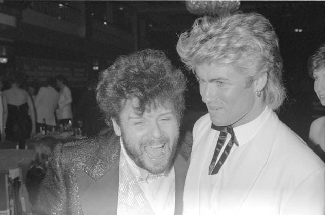 GARY GLITTER, GEORGE MICHAEL c. 1985 R29 285 CAP PL Phil Loftus Copyright: xPhilxLoftus CapitalxPicturesx