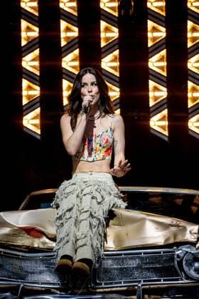 Hamburg, 3. Juni 2024 - Lena bei einem Konzert auf der Freilichtbühne im Hamburger Stadtpark