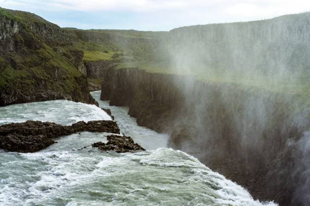 Creative Highlights World Gullfoss waterfall in Selfoss. Iceland. Selfoss, Iceland R_YUKI240531C-1437619-01