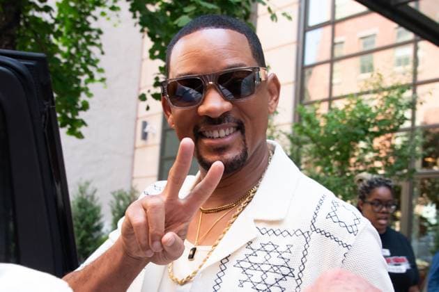 Entertainment Themen der Woche KW23 Entertainment Bilder des Tages Will Smith smiles for fans while out in the city. Featuring: Will Smith Where: New York, New York, United States When: 03 Jun 2024 Credit: Janet Mayer INSTARimages.com EDITORIAL USE ONLY. NOT FOR USE BY NEWSPAPERS BASED IN THE UK. Copyright: xx instar53815468