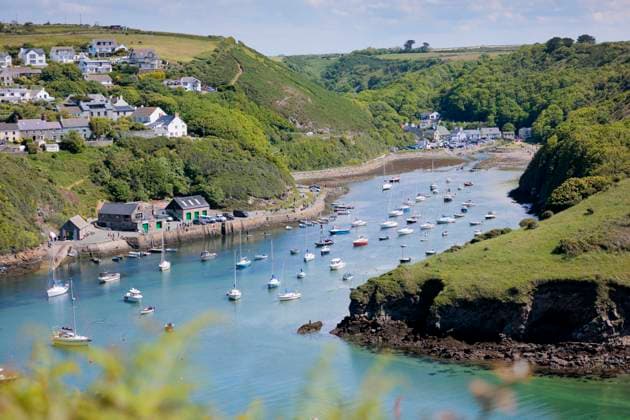 The coastal village of Solva in St Brides Bay. Copyright: xLoopxImages ChrisxWarrenx CWN02023001