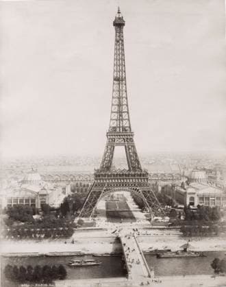 RECORD DATE NOT STATED The Eiffel Tower, Paris, Fance, c.1890 s Vintage 19th century photograph: The Eiffel Tower, Paris, Fance, c.1890 s.  Copyright: Copyrightx(c)Geminix2023.xCredit:xGemini 13454505