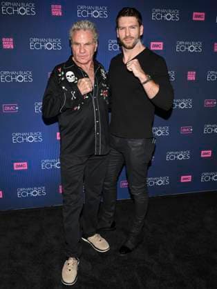 June 4, 2024, West Hollywood, California, USA: Martin Kove and Jesse Kove attend the Orphan Black: Echoes Red Carpet. West Hollywood USA - ZUMAb173 20240604_aap_b173_013 Copyright: xBillyxBennightx