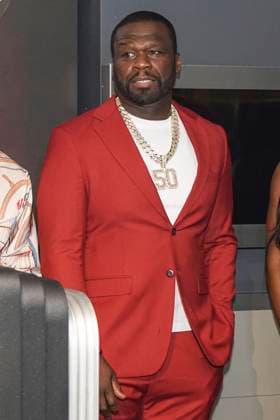 50 Cent beim Pressetermin zur finalen 4. Staffel der TV-Serie Power Book II: Ghost , dem Black Music Month und dem 10. Jahrestag der TV-Serie Power im Empire State Buildung. New York, 06.06.2024