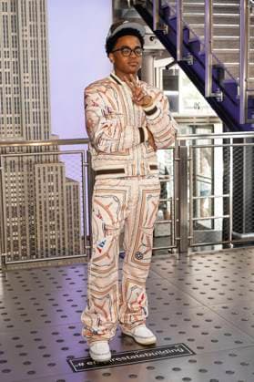 Michael Rainey Jr. beim Pressetermin zur finalen 4. Staffel der TV-Serie Power Book II: Ghost , dem Black Music Month und dem 10. Jahrestag der TV-Serie Power im Empire State Buildung. New York, 06.06.2024