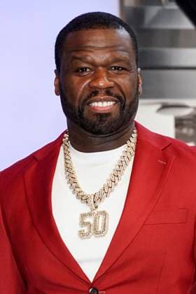 50 Cent beim Pressetermin zur finalen 4. Staffel der TV-Serie Power Book II: Ghost , dem Black Music Month und dem 10. Jahrestag der TV-Serie Power im Empire State Buildung. New York, 06.06.2024