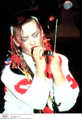 Boy George and Culture Club performing live in the mid 1980 s. Robin Kaplan Retna UK. Credit All Uses *Unbylined uses will incur an additional discretionary fee!* Boy George and Culture Club performing live in the mid 1980 s. Robin Kaplan Retna UK. Credit All Uses,  Copyright: xRobinxKaplanx xRetnaxUKx xAvalonx 0535833720