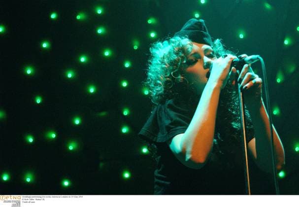 Goldfrapp performing live at the Astoria in London on 19 May 2003 Rob Cable Retna UK Credit all uses Goldfrapp performing live at the Astoria in London on 19 May 2003 Rob Cable Retna UK Credit all uses,  Copyright: x xRobxCablex xAvalonx 0535836149