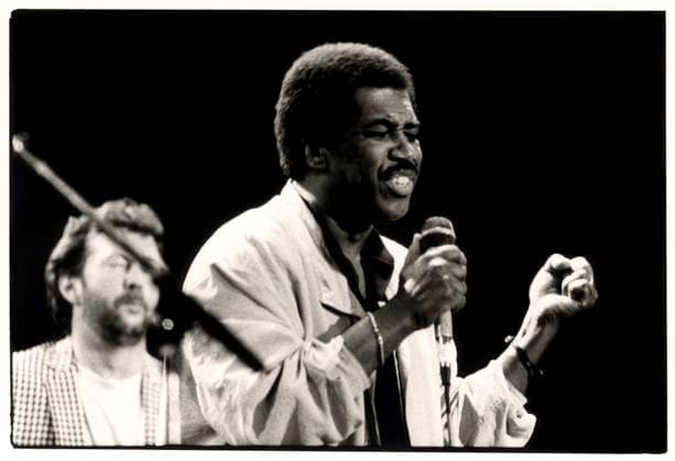 Ben E King performing in London 1987 Michael Putland RetnaUK Credit all uses Ben E King performing in London 1987 Michael Putland RetnaUK Credit all uses,  Copyright: x xMichaelxPutlandx xAvalonx 0535891517