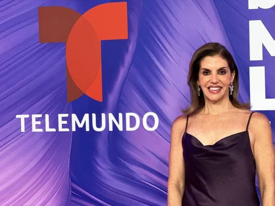 Billboard Latin Vice President Leila Cobo poses on the carpet at the second edition of the Billboard Women in Latin Music gala held this Saturday in Miami, Florida, United States, 8 June 2024. The second edition of Billboard Latin Women in Music was held this Saturday in Miami without the main winner, the Colombian Karol G, and with a pink carpet in which classic, monochromatic and camera-chosen outfits dominated. Without Karol G and with classic fashion, the Billboard Latin Women in Music gala is held !ACHTUNG: NUR REDAKTIONELLE NUTZUNG!  Copyright: xAliciaxCivitax USA5592 20240609-55013819160_1