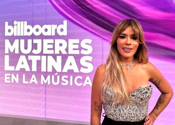 Puerto Rican singer Kany García poses on the carpet at the second edition of the Billboard Women in Latin Music gala held this Saturday in Miami, Florida, United States, 8 June 2024. The second edition of Billboard Latin Women in Music was held this Saturday in Miami without the main winner, the Colombian Karol G, and with a pink carpet in which classic, monochromatic and camera-chosen outfits dominated. Without Karol G and with classic fashion, the Billboard Latin Women in Music gala is held !ACHTUNG: NUR REDAKTIONELLE NUTZUNG!  Copyright: xAliciaxCivitax USA5579 20240609-55013819163_1