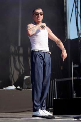 Macklemore live bei einem Konzert beim LIV Golf Event 2024 im Golf Club of Houston. Humble, 08.06.2024
