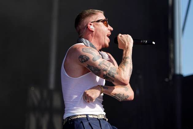 Macklemore live bei einem Konzert beim LIV Golf Event 2024 im Golf Club of Houston. Humble, 08.06.2024
