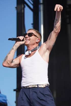 Macklemore live bei einem Konzert beim LIV Golf Event 2024 im Golf Club of Houston. Humble, 08.06.2024