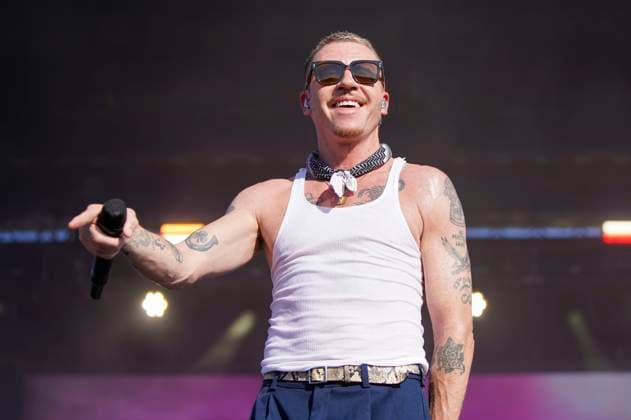 Macklemore live bei einem Konzert beim LIV Golf Event 2024 im Golf Club of Houston. Humble, 08.06.2024