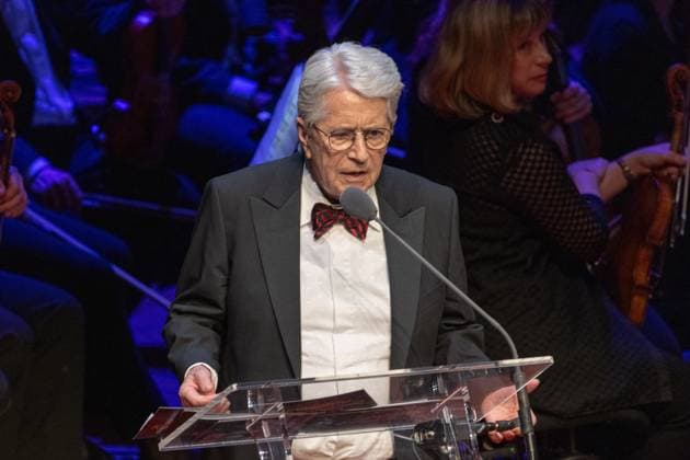 Der Europäische Kulturpreis in der Philharmonie in Luxemburg - 07. 06.2024 Preisträger Frank Elstner - Die Europäische Kulturpreisgala im Grand Auditorium der Phillharmonie Luxembourg Luxembourg Kirchberg Luxemburg *** The European Cultural Award in the Philharmonie in Luxembourg 07 06 2024 Laureate Frank Elstner The European Cultural Award Gala in the Grand Auditorium of the Philharmonie Luxembourg Luxembourg Kirchberg Luxembourg Copyright: xBonn.digitalx xMarcxJohnx