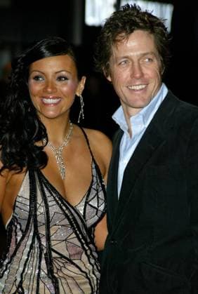 Martine McCutcheon and Hugh Grant at the premiere of Love Actually, Odeon Leicester Square in London - 16 11 03 FAM12120 Copyright: xFAMOUS. x 04549802