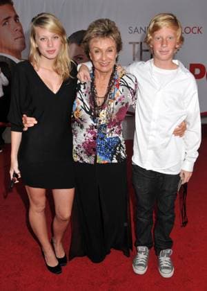 The Proposal Los Angeles Premiere 01 June 2009 - Hollywood, CA - Cloris Leachman with grandchildren Anabel Englund and Jackson Englund. The Proposal Los Angeles Premiere held at the El Capitan Theatre. Photo Credit: Byron Purvis AdMedia Hollywood CA United States EDITORIAL USE ONLY  Copyright: xx ByronxPurvisx admphotos408311