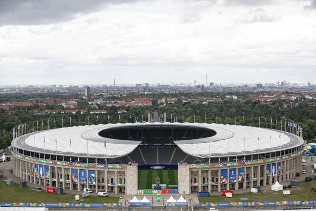 PXL_Berlin Olympic Stadium View at Berlin Olympic Stadium from Bell Tower of Berlin in Berlin, Germany on 11. June 2024. LukaxStanzl PIXSELL
