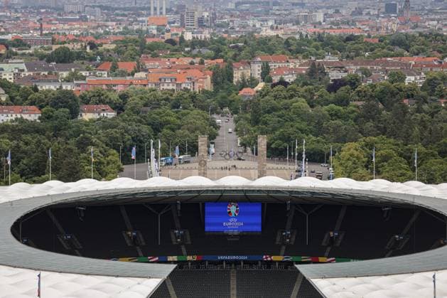 PXL_Berlin Olympic Stadium View at Berlin Olympic Stadium from Bell Tower of Berlin in Berlin, Germany on 11. June 2024. LukaxStanzl PIXSELL