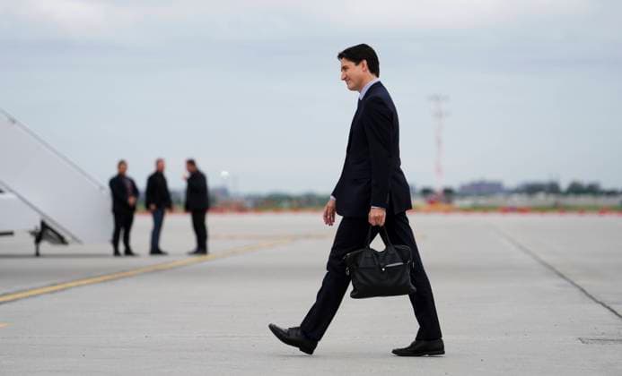 News Themen der Woche KW24 News Bilder des Tages June 12, 2024, Ottawa, Ontario, Canada: Prime Minister Justin Trudeau departs Ottawa on Wednesday, June 12, 2024, on route to Italy to attend the G7 Summit. Ottawa Canada  - ZUMAc35_ 20240612_zaf_c35_003_20240612 Copyright: xSeanxKilpatrickx