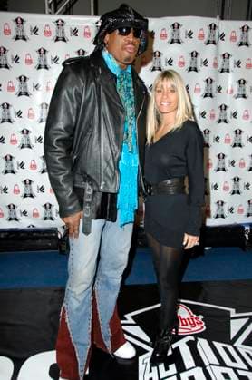 INAUGURAL ACTION SPORTS AWARDS DENNIS RODMAN AND GUEST AT THE INAUGURAL ACTION SPORTS AWARDS. AT CENTER STAGE STUDIOS. BURBANK, CA. 30 NOVEMBER 2006. PICTURE BY ,  Copyright: xMichaelxGermanax xAvalonx 0543535324