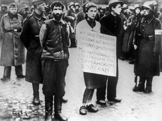Archivbilder der Woche KW24 Byelorussian guerrilla fighters 3090441 26.10.1943 The Great Patriotic War, 1941-1945. Members of Minsk Komsomol underground resistance before execution. RIA Novosti Sputnik Minsk Belarus  Copyright: xRIAxNovostix