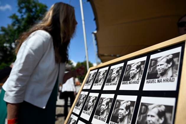 The Vaclav Havel Library in Prague celebrates 20 years of its existence, Czech Republic, June 13, 2024. The institution was founded in 2004 after Havel s departure from the presidency, following the example of similar institutions in the USA. It was founded by Dagmar Havlova, Zdenek Bakala and Miloslav Petrusek. It is a non-governmental non-profit organisation whose activities are financed mainly through foundation contributions and donations. (CTKxPhoto KaterinaxSulova) CTKPhotoP2024061305204  CTKPhotoP2024061305204