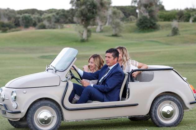 News Themen der Woche KW24 June 13, 2024, Borgo Egnazia, Italy: Italian Prime Minister Giorgia Meloni arrives a Flag ceremony during of the G7 Summit in Borgo Egnazia (Brindisi), southern Italy, 13 June 2024. The G7 Borgo Egnazia Summit will be held from 13 to 15 June 2024. ANSA GIUSEPPE LAMI Borgo Egnazia Italy  - ZUMAa110 20240613_zaf_a110_067 Copyright: xGiuseppexLamix