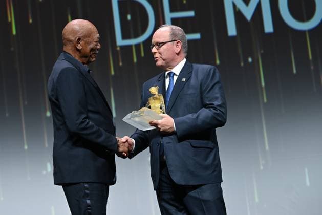 63rd Monte Carlo Television Festival Morgan Freeman , SAS Prince Albert de Monaco 306213 2024 06 14  Copyright: xLionelxGuericolas MPPx STAR_306213_193