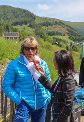 13.06.2024, Bad Kleinkircheim, AUT, Unterwegs in Kärnten, Reportage, Wenn die Musi Spielt 2024, im Bild Hansi Hinterseer,