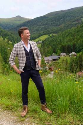 13.06.2024, Bad Kleinkircheim, AUT, Unterwegs in Kärnten, Reportage, Wenn die Musi Spielt 2024, im Bild Marco Ventre,