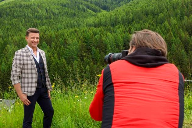 13.06.2024, Bad Kleinkircheim, AUT, Unterwegs in Kärnten, Reportage, Wenn die Musi Spielt 2024, im Bild Marco Ventre,
