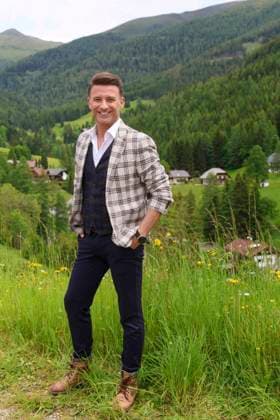 13.06.2024, Bad Kleinkircheim, AUT, Unterwegs in Kärnten, Reportage, Wenn die Musi Spielt 2024, im Bild Marco Ventre,