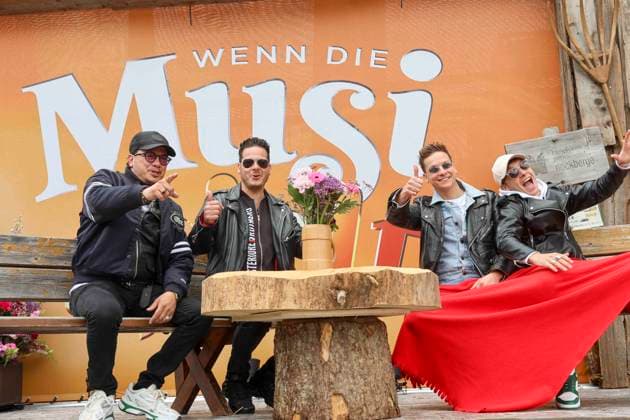 13.06.2024, Bad Kleinkircheim, AUT, Unterwegs in Kärnten, Reportage, Wenn die Musi Spielt 2024, im Bild Esteriore Brothers,