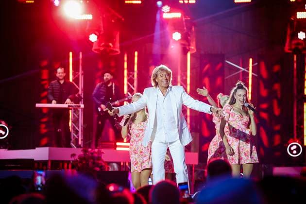 13.06.2024, Bad Kleinkircheim, AUT, Unterwegs in Kärnten, Reportage, Wenn die Musi Spielt 2024, im Bild Hansi Hinterseer,