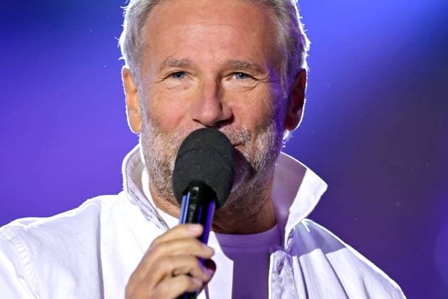ORF Wenn die Musi spielt . Sänger Gottfried Würcher ( Die Nockis ) während Proben zum Musik Open Air Wenn die Musi spielt am 14.06.2024 in Bad Kleinkirchheim. 20240615SBK0141