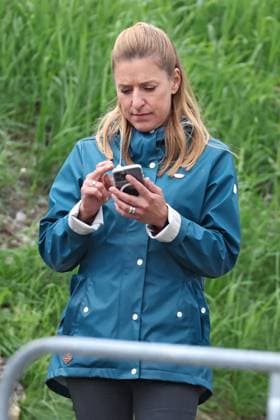 ORF Wenn die Musi spielt . Sängerin Stefanie Hertel während Proben zum Musik Open Air Wenn die Musi spielt am 14.06.2024 in Bad Kleinkirchheim. 20240615SBK0031